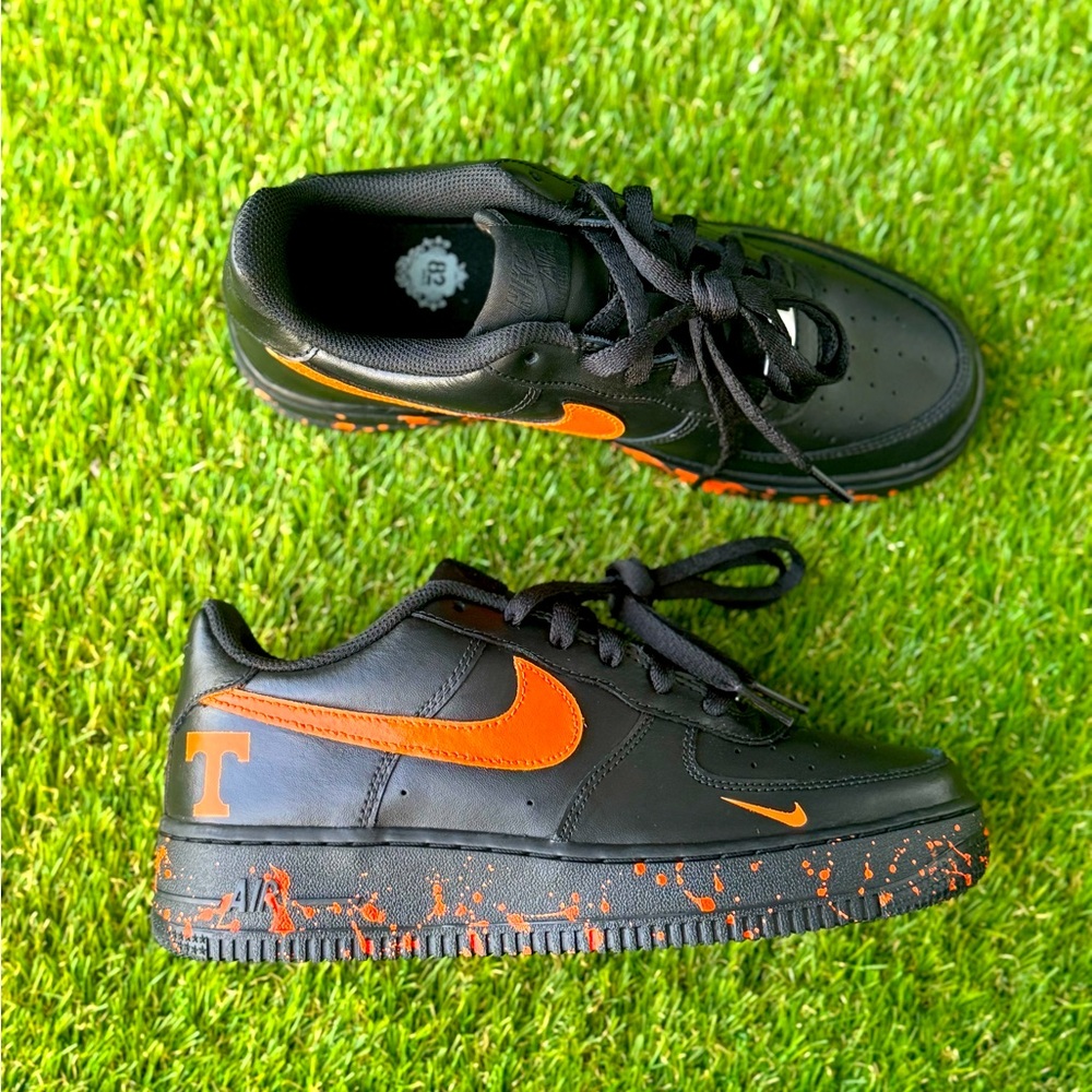 Custom Tennessee Vols Nike Air Force 1 W Sz 8/ Y6.5